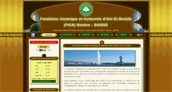Desktop Screenshot of fica.12imam.ch